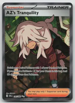 AZ's Tranquility 106/086 Ultra Rare Chaos Rising Pokemon Near Mint - Image 1