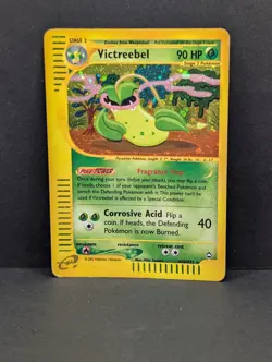 Victreebel Pokemon TCG Aquapolis Holo Rare Nintendo e-reader MP+ - Image 1