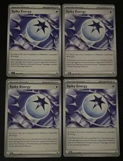 4x Spiky Energy 159/159 SV: Journey Together Pokemon TCG Playset X4 NM - Image 1