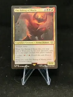 MTG - The Balrog of Moria - Lord of the Rings Commander - LOTR - Image 1