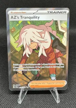 AZ's Tranquility Pokemon TCG Chaos Rising Trainer Supporter Ultra Rare 106/86 - Image 1