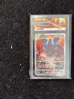 Pokemon TCG Lucario VSTAR SWSH291 Black Star Promo 2023 ACE 9 (MINT) - Image 4