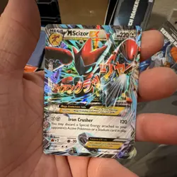 Pokemon TCG EX & Mega EX Holo Lot - Scizor EX 76/122, M Scizor 77/122 - Image 3