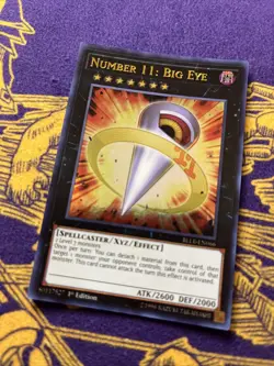 x1 Number 11: Big Eye - BLLR-EN066 Ultra - 1st Ed - Nm- Yugioh! - Image 1