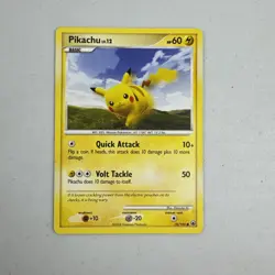 2008 Pikachu 70/100 Majestic Dawn Non-Holo Pokemon Card - Image 1