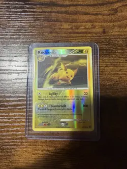 Raichu 45/100 Majestic Dawn Reverse Holo Pokemon Card - Image 1