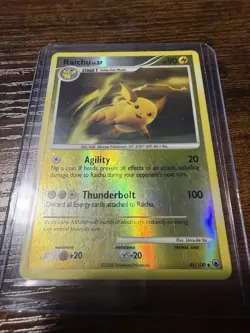 Raichu 45/100 Majestic Dawn Reverse Holo Pokemon Card - Image 5