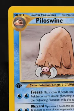 Piloswine 1st Edition 44/111 NM Neo Genesis Regular Uncommon Pokemon TCG Card - Image 2