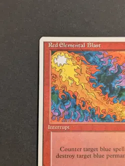 MTG Card - 1x Red Elemental Blast - Core Set Fourth Edition (4th) NM/LP, Vintage - Image 3