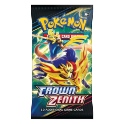 Pokemon TCG Crown Zenith Booster Pack (10 Cards) English Zacian - Image 1