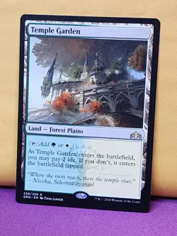 1x Temple Garden, NM, Guilds of Ravnica (GRN), Magic: the Gathering, MtG - Image 2