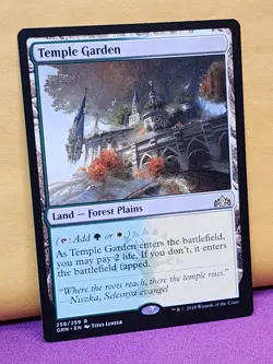 1x Temple Garden, NM, Guilds of Ravnica (GRN), Magic: the Gathering, MtG - Image 3