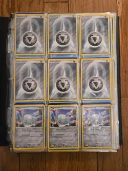 Pokemon TCG Binder with 81 Cards, Common/Uncommon/Rare, one Holo Rare Empoleon - Image 3