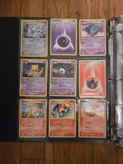 Pokemon TCG Binder with 81 Cards, Common/Uncommon/Rare, one Holo Rare Empoleon - Image 4