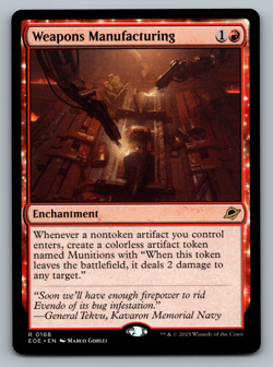 Weapons Manufacturing - Edge of Eternities - MTG - Image 1