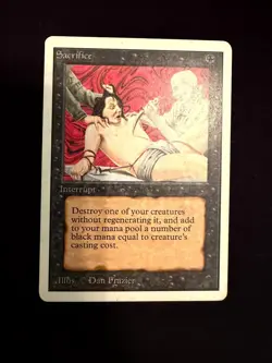 Sacrifice - Unlimited - MTG Magic The Gathering - HP - Image 1