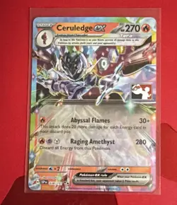 Pokemon Ceruledge ex 036/191 Prize Pack Series Cards Holo - Image 1