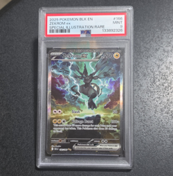Pokemon TCG Sv: Black Bolt Zekrom ex 166/086 SIR PSA 9 Holo EN - Image 1