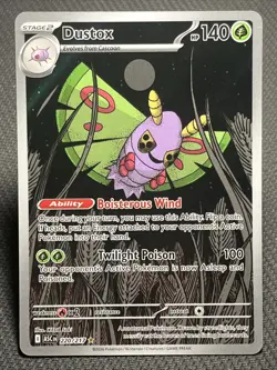 Dustox 220/217 Illustration Rare Ascended Heroes Full Art English Pokemon TCG NM - Image 1