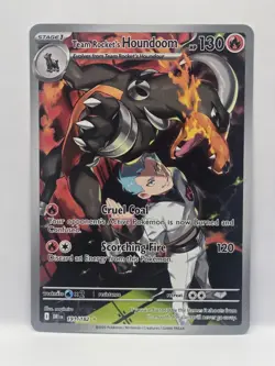 Team Rocket's Houndoom 191/182 Pokemon TCG NM - Image 1