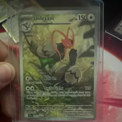 Pokemon TCG Unfezant 150/086 Sv: Black Bolt Holo IR 150 HP English - Image 1