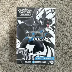 Pokemon TCG Scarlet & Violet—Black Bolt Booster Bundle Box (6 Booster Packs) - Image 1
