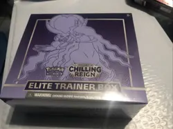 CHILLING REIGN ETB Elite Trainer Box Pokemon SWSH Ice Rider Calyrex New ETB 820650808630 - Image 1