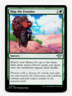 Map the Frontier [Outlaws of Thunder Junction] MTG Magic NM/M 🌳 - Image 3