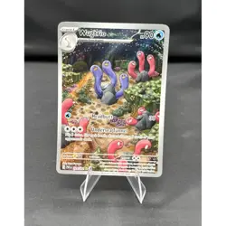 Pokemon tcg sv: paldean fates Wugtrio 224/091 illustration rare holo English - Image 1