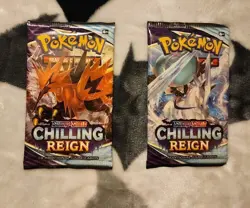 Pokemon TCG x1 Chilling Reign Booster Pack Set * Random Pack* - Image 1