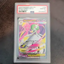 2025 Pokemon Mega Evolution Mega Gardevoir Ex #159 Ultra Rare PSA 10 Gem 💎 Mint - Image 1