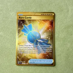 The Pokemon Company Rare Candy 256/198 SV01 Scarlet & Violet Gold Secret Foil EN - Image 1