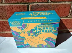 POKEMON TCG ASCENDED HEROES ELITE TRAINER BOX ETB FACTORY SEALED IN HAND NEW - Image 1