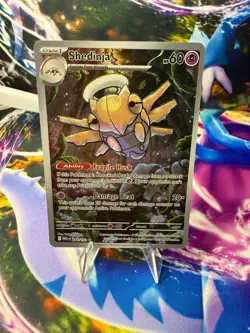 SHEDINJA 144/132 MEGA EVOLUTION Illustration Rare Pokemon - Image 1