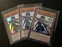 3x Sky Striker Ace - Roze Ultra Rare RA05-EN133 NM YuGiOh Playset - Image 1