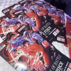One Piece TCG English OP-16 OP-13 The Time of Battle Booster Sleeved Pack x10 - Image 2