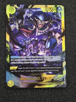 Marshall.D.Teach SEC op16-119 The time of battle ONE PIECE TCG OP-16 - Image 1