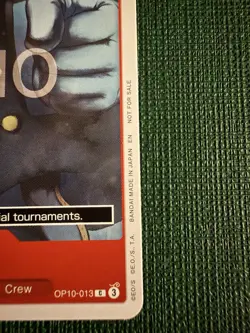 One piece Tcg Op10 Nami Promo Demo version not tournament legal - Image 3