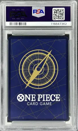 One Piece JPN Charlotte Pudding Alt Art #OP11-070 Fist Of Divine Speed (PSA 10) - Image 2