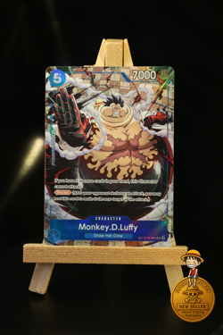 OP11-058 Monkey D Luffy Treasure Rare TR Alt Art English One Piece TCG NM - Image 1