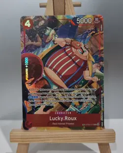 Lucky.Roux (OP09-015)TR Treasure Rare One Piece TCG English - Image 1