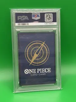 2024 One Piece Nami OP08-106 Special Rare Alt Art Holo PSA 10 - Image 2