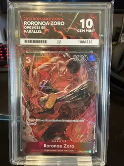 One Piece Roronoa Zoro *PRE-ERRATA* Parallel - Romance Dawn OP01-025 ACE10 - Image 1