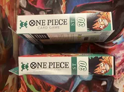 One Piece Luffy & Ace ST-30 Boxes (2 Boxes) (In-hand) (SEALED but damaged) - Image 5