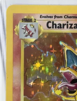 Charizard 4/102 Base Set Unlimited Holo Rare Wizards Pokemon TCG Card 1999 LP - Image 3