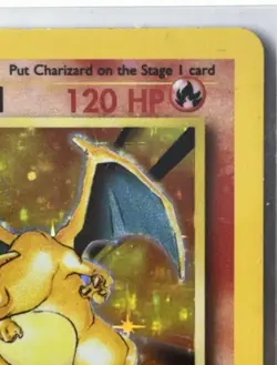 Charizard 4/102 Base Set Unlimited Holo Rare Wizards Pokemon TCG Card 1999 LP - Image 4