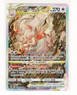 ~ESP~ SPANISH Zoroark VAstro (VStar) GG56 Pokemon Card (Z1) - Image 1
