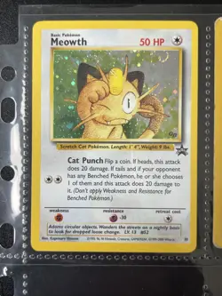 Pokemon Card - Holo Rare Meowth / Mauzi 10 Promo NM - Image 2
