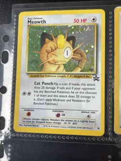 Pokemon Card - Holo Rare Meowth / Mauzi 10 Promo NM - Image 4
