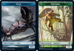 Crab Token // Squirell Token - Foil x1 - Modern Horizons 2 - NM-Mint, English - - Image 1